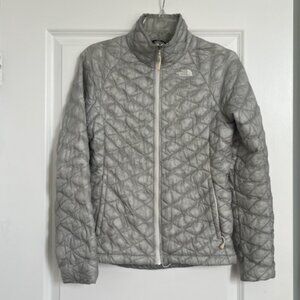 The North Face Thermoball Jacket Silver/Gray Womens XS